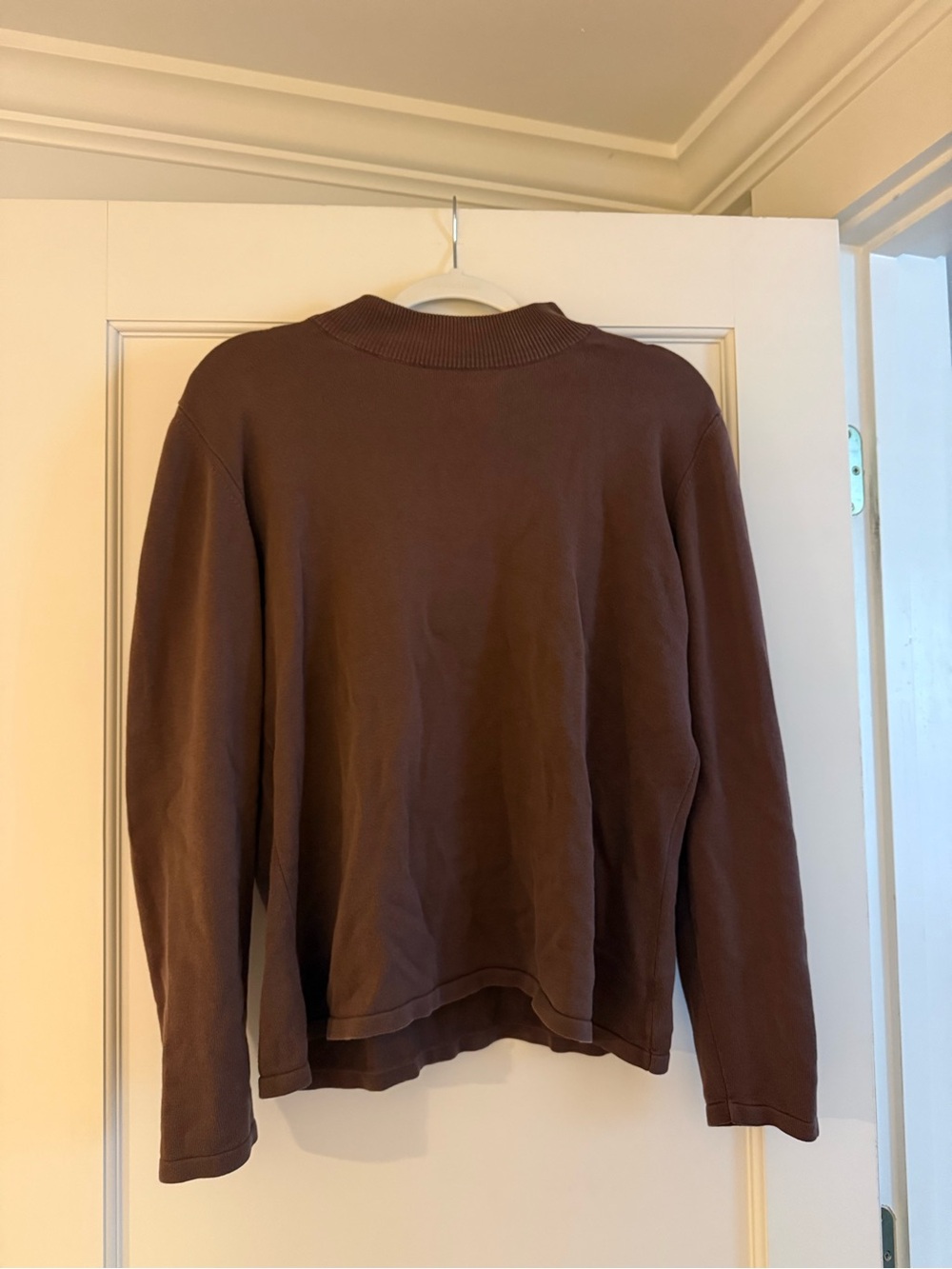 Women’s Brown Cowlneck Sweater